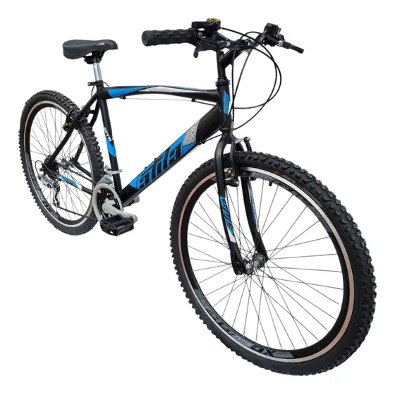 Bicicleta Todo Terreno Atila Rin 26 18 Velocidades Color Neg