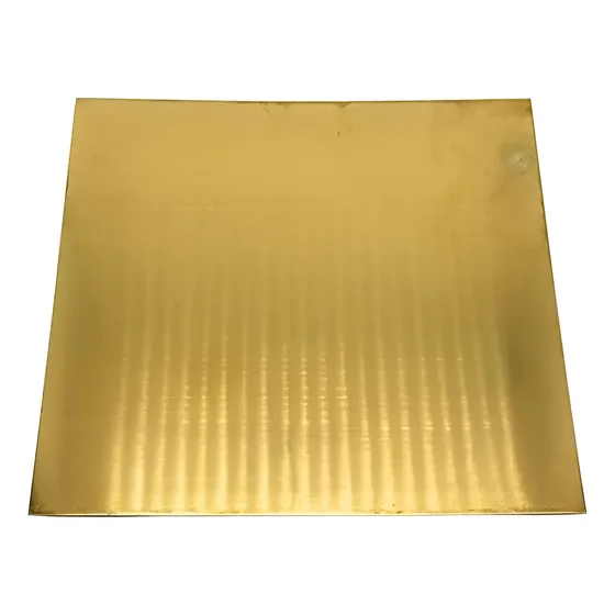 Lamina Bronce 100cm Largo X 100cm Ancho X 05mm Grosor