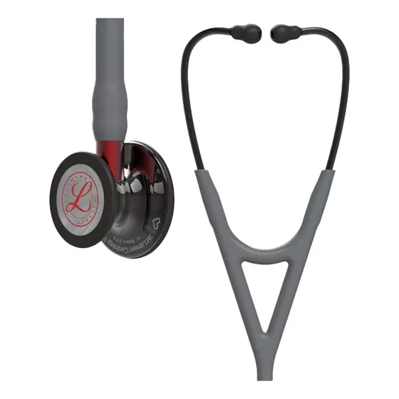 Fonendoscopio 3mlittmann Cardiology 6183 Gris Smoke/vastago