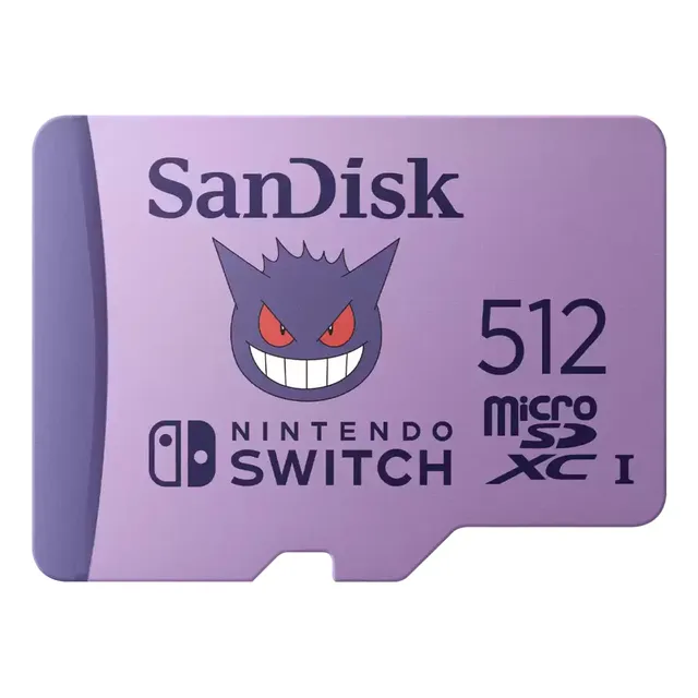 Memoria 512gb Pokemon Nintendo Switch