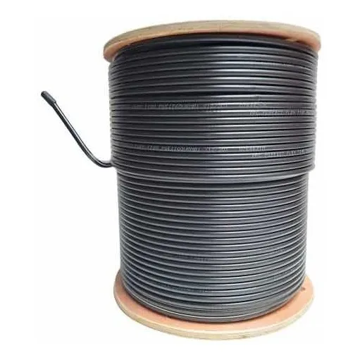 Cable Rg6 Negro 305 Metros Mejor Calidad Envío Inmediato