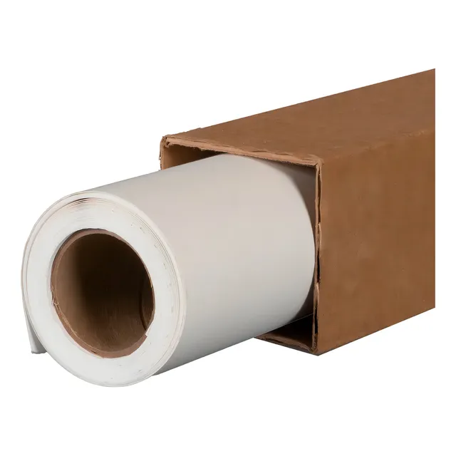 Fondo Papel Sinfin Rollo Para Estudio 10mx270cm Blanco Nieve