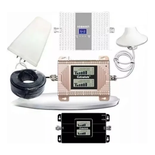 Kit Antena Amplificador Señal Celular 4g 5g Rural Urba Finca