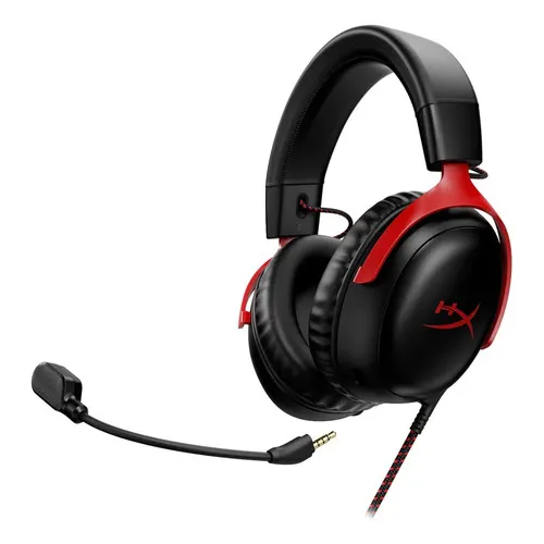 Diadema Gamer Hyperx Cloud Iii Negro-rojo Color Black/Red