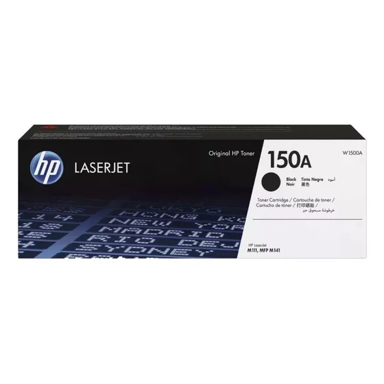 Tóner Hp W1500a 150a Color Negro