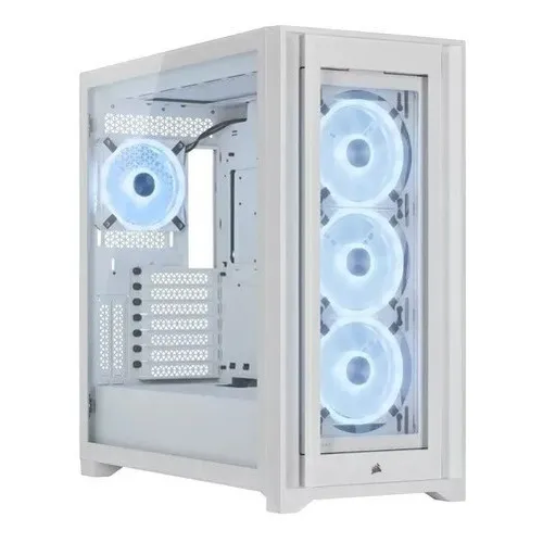 Chasis Corsair Icue 5000x Rgb Ql Edition True White Color Bl