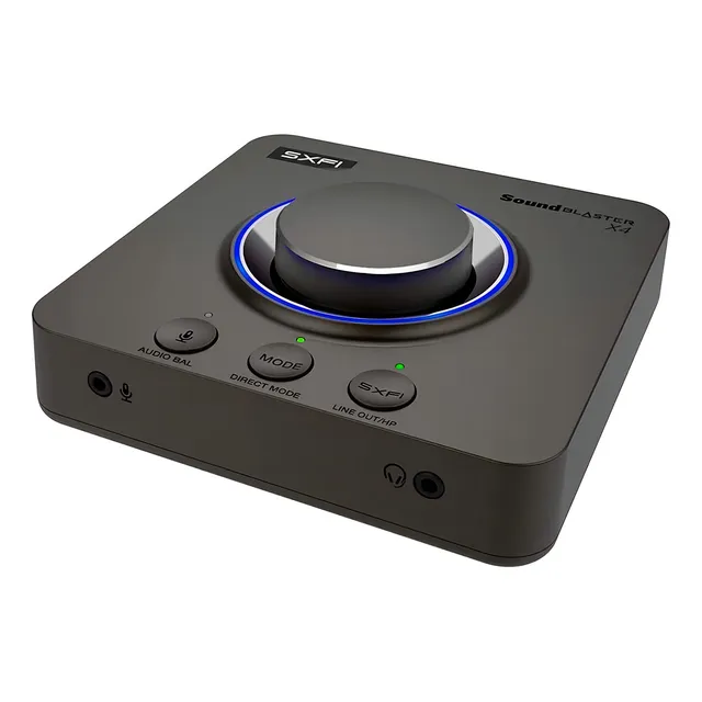 Creative Sound Blaster tarjeta audio X4 Hi-res dac y amp col