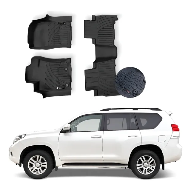 Tapetes Toyota Prado Txl 14+ 2 Filas Pro-s Termoformados