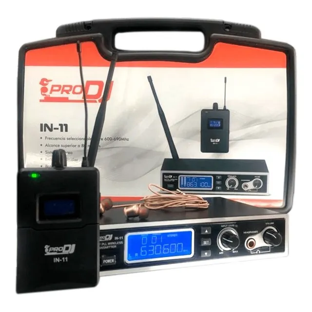 Pro Dj In-11 Sistema Inalámbrico Para Monitoreo In-ear