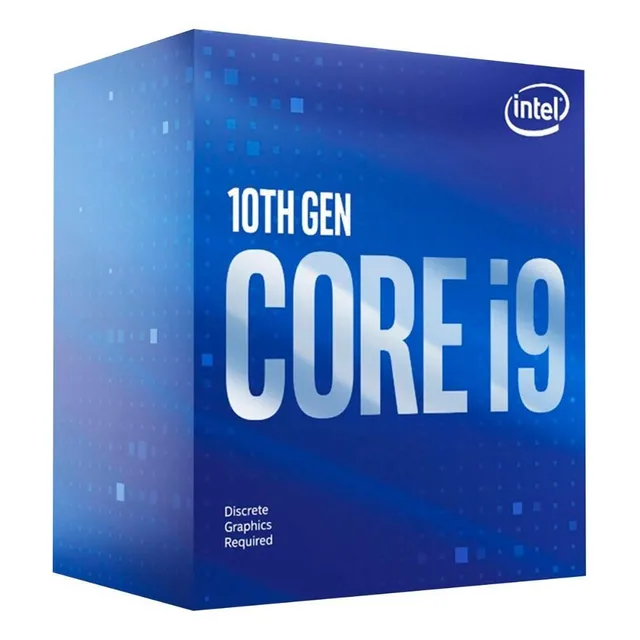 Procesador gamer Intel Core i9-10900F BX8070110900F de 10 nú