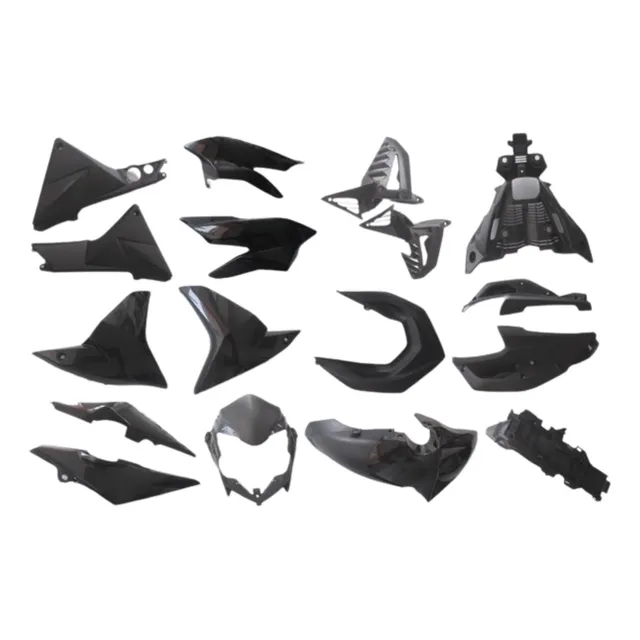 Kit Completo Tapas Honda Cb110 17pzs Negro