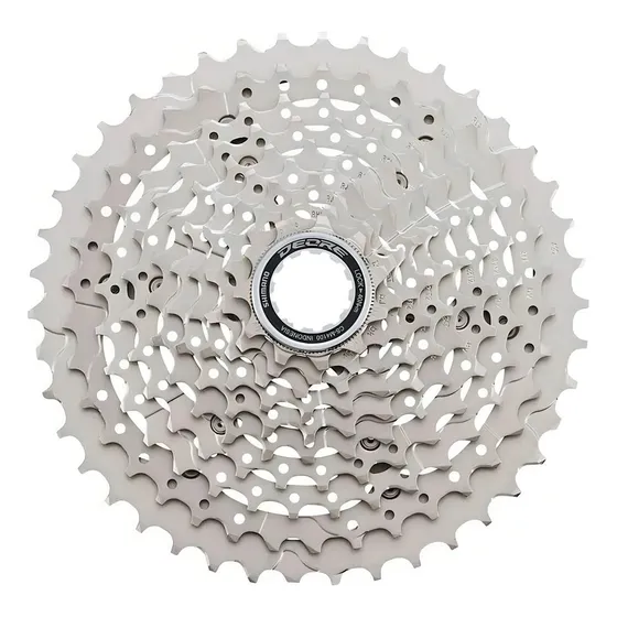 Casete Shimano 10v CS-m4100 11/42d Bike Cycling Cor Plata
