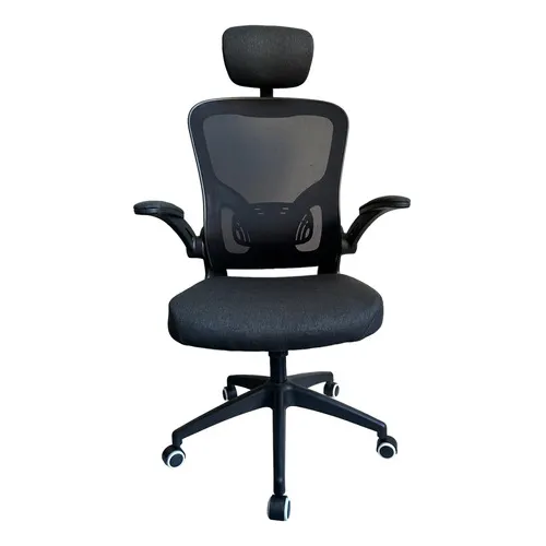 Silla Ejecutiva Basculante Con Brazos Abatibles Base Nylon N
