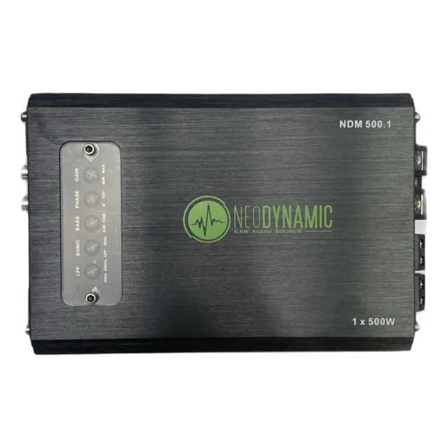 Planta Digital Clase D 1canal Monoblock 500rms Tipo Brasil