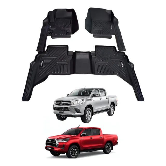 Tapetes Termoformados 5d Para Toyota Hilux 2017-2025