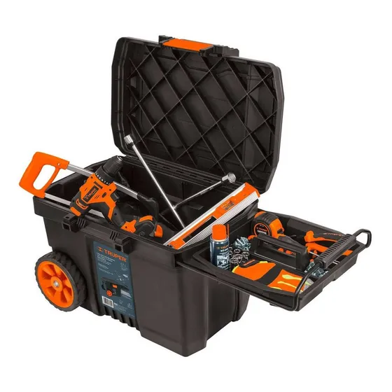 Caja de herramientas Truper CHP-23R de plástico con ruedas 3