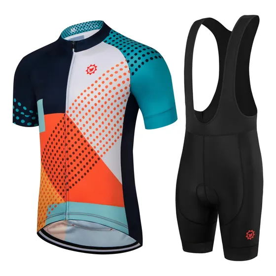Gcrfl Conjunto De Camiseta De Ciclismo Para Hombre, Pantalon