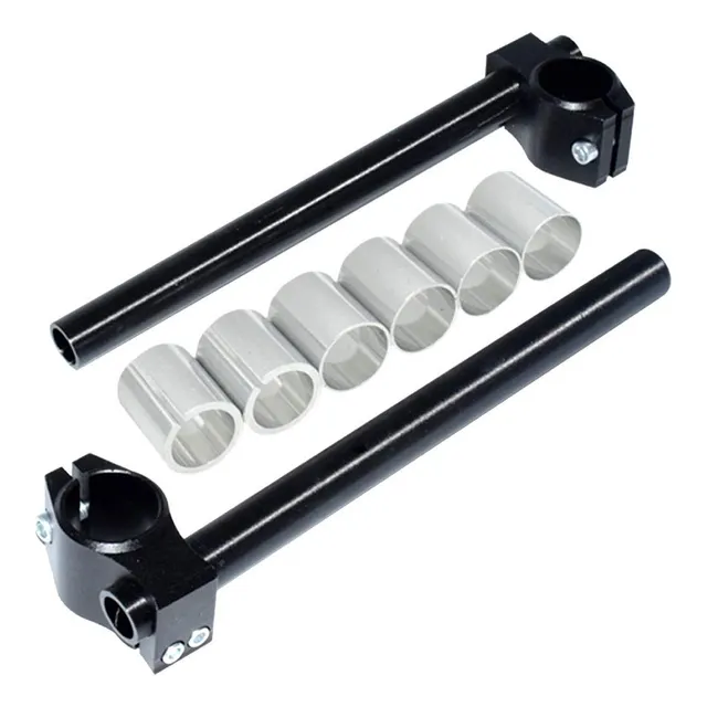 Motorcycle Cnc Cafe Racer Handlebar Racing Adjustable Î...