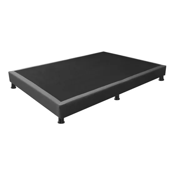 Base Cama Entera Sencilla 100 Cm X 190 Cm Color Gris