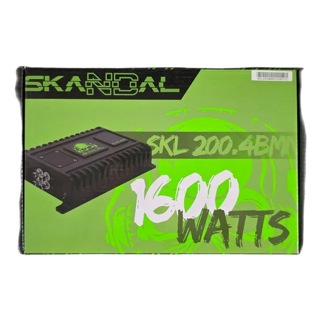 Planta Digital Gama Alta Clase D 4canales 800rms Tipo Brasil