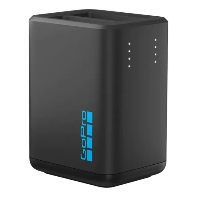 Cargador Doble Gopro Aedbd-201 Para Hero 13 Black Color Negr