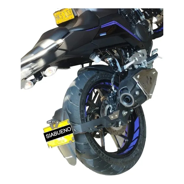 Guardabarro Portaplaca Fz25 Fz250 Fzs Fz2.0 Doble Brazo