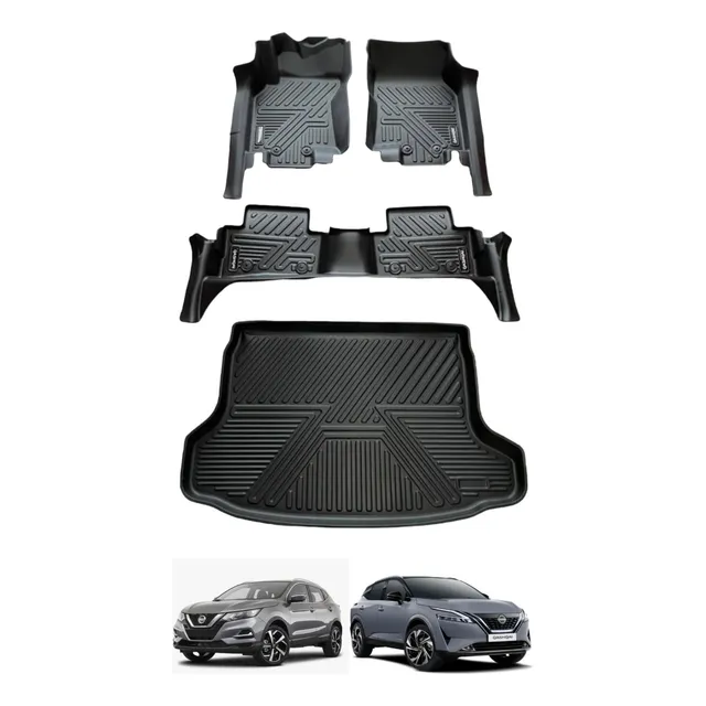 Tapetes Termoformados 5d Para Nissan Qashqai 2015-2022