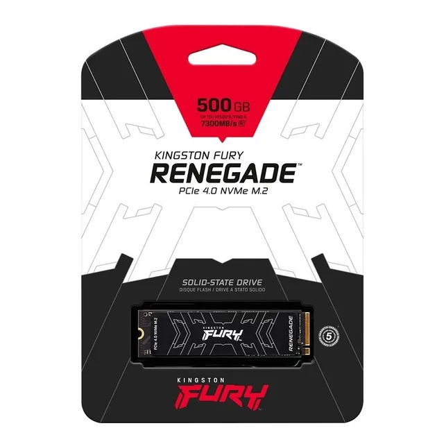 Unidad Solida Kingston M.2 Fury Renegade Nvme Pcie 500gb