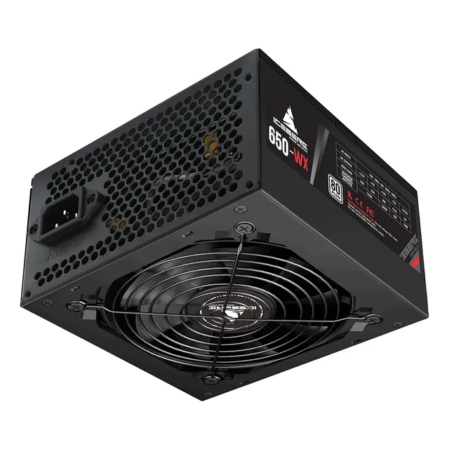 Fuente Poder Certificada 80 Plus 650 Watt 80+ 650-wx Iceberg