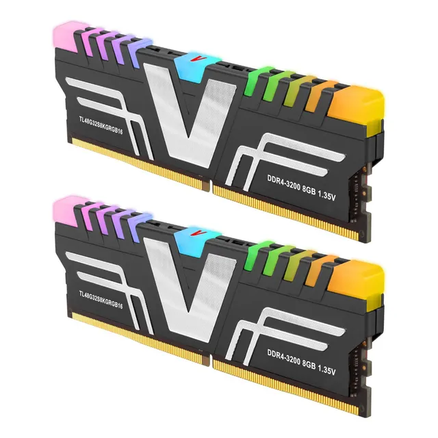 16Gb de Memoria Ram V-Color Prism DDR4 16GB (8GBx2) 3200MHz