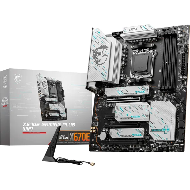 Placa Base Msi X670e Gaming Plus Wifi Am5, Ddr5, Pcie 5.0 S