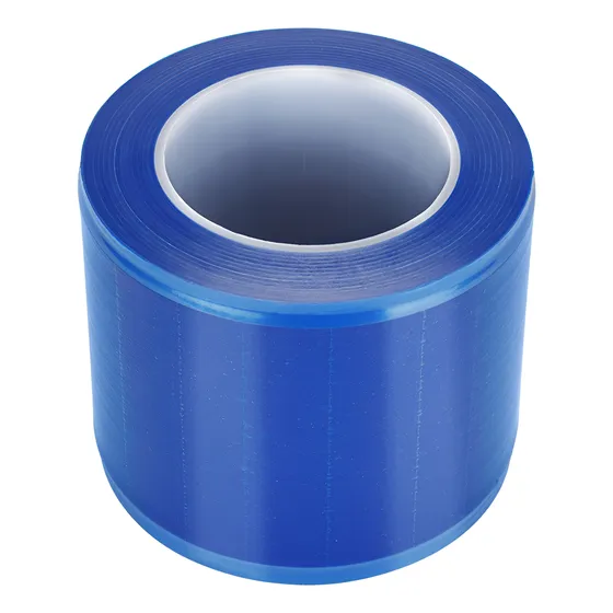 Cinta Adhesiva Protectora Soco 15cmx300m Azul Foil Pelicula