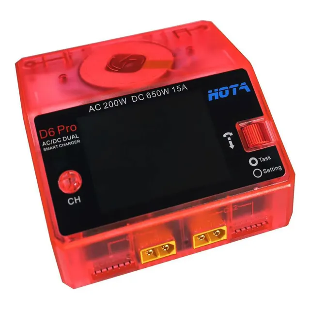 Hota D6 Pro Balance Charger: Cargador Inteligente De Dos Pue
