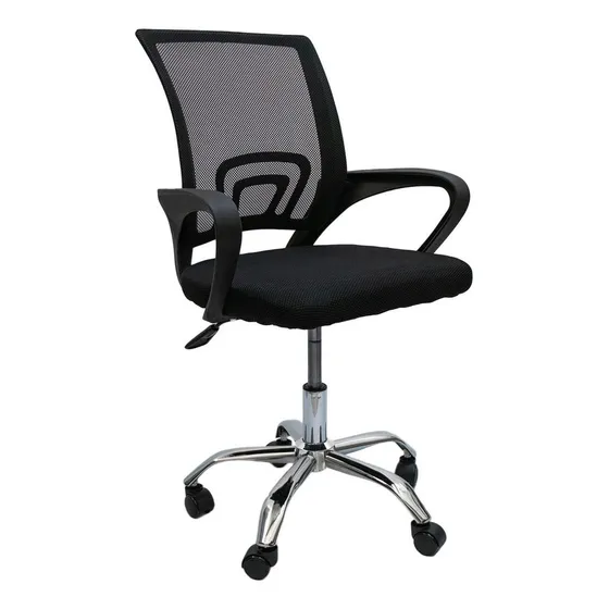 Silla Escritorio Ejecutiva Ergonómica Oficina Color Negro Ma
