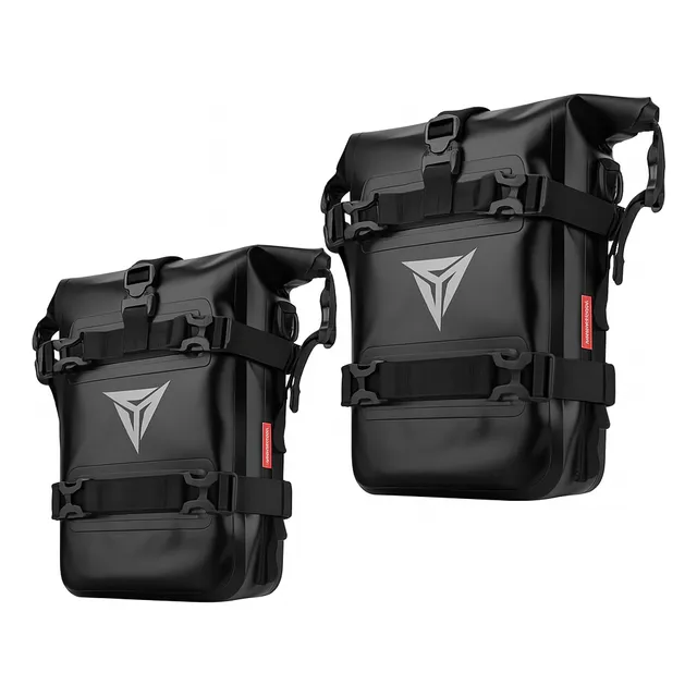 Alforja Delanteras Impermeables Defensa Motowolf 8l Pvc X2