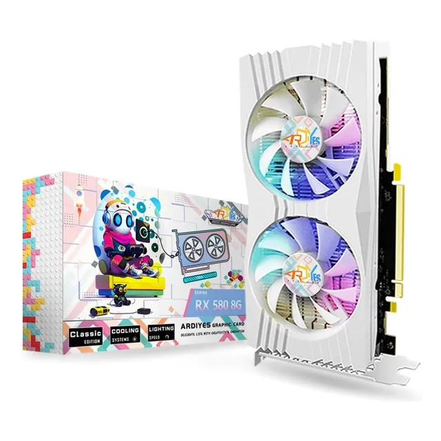 Tarjeta Gráfica Rx 580 Polaris Xt Gaming 8gb Gddr5 Ardiyes