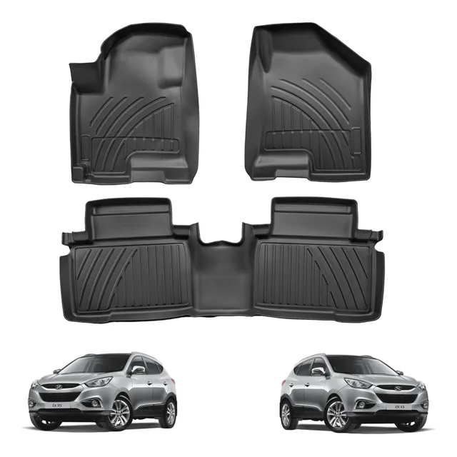 Tapetes Termoformados 3d 3 Piezas Hyundai Ix-35 2016-2021