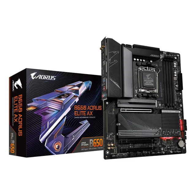 Placa madre Gigabyte B650 Aorus Elite Ax Amd B650 Atx DDR5