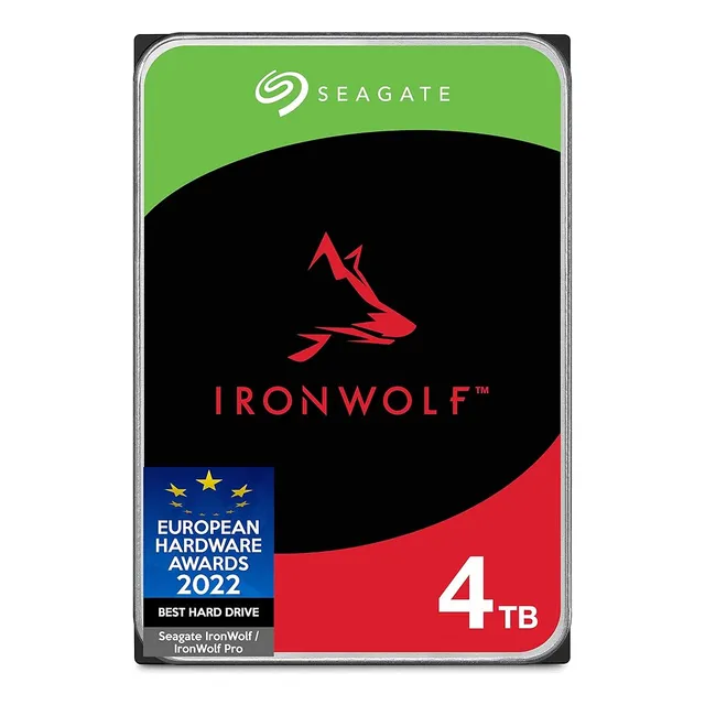 Seagate Ironwolf Nas De 4 Tb Disco Duro Interno Hdd Cmr Sata