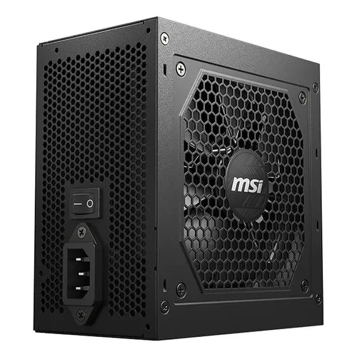 Fuente de poder para PC MSI MAG A850GL PCIE5 850W negra 110V
