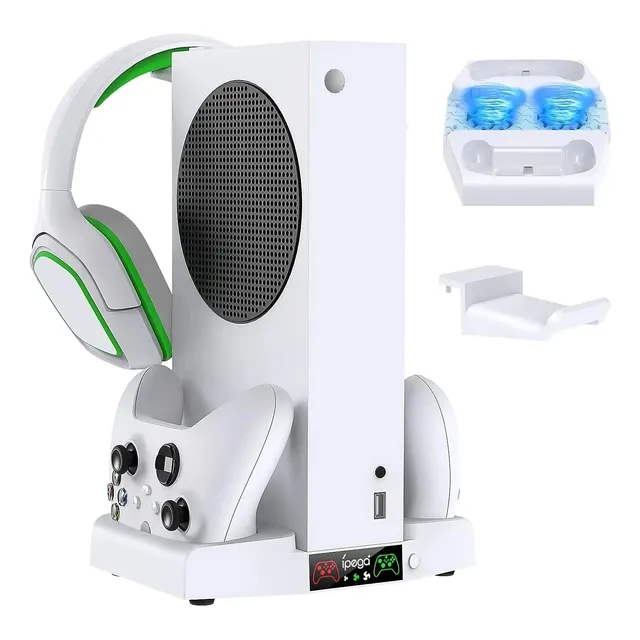 Base Estación De Carga Y Ventilador Para Xbox Series S