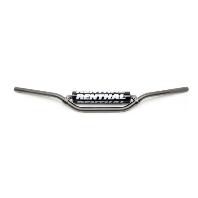 Renthal Manubrio De Aluminio De 0.87 Pulgadas, Gris