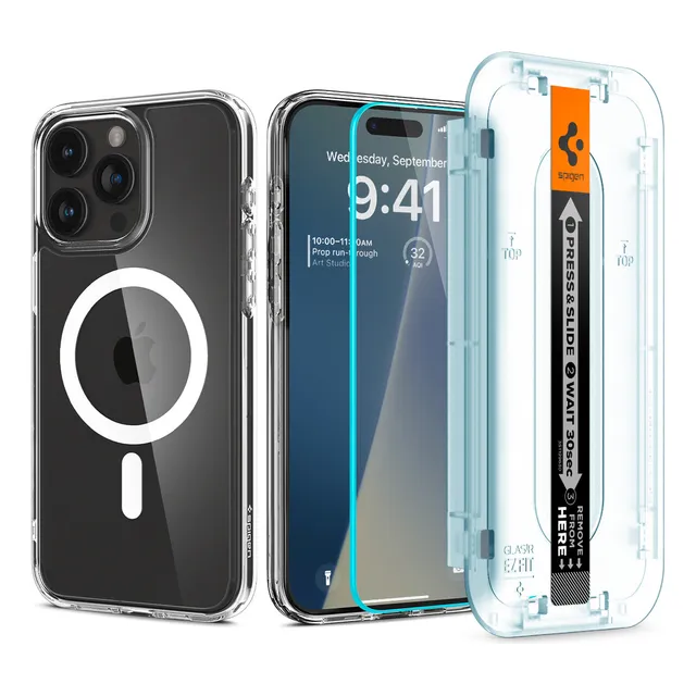 Combo Estuche Funda Antichoque Y Vidrio Templado Ez Fit | Sp