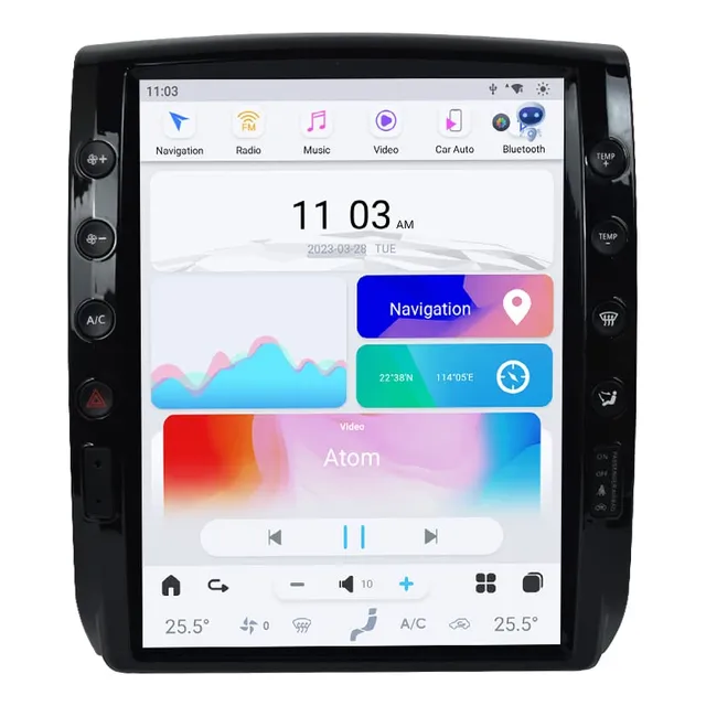 Aoonav Actualizacion De Radio De Coche Android 11 De 12.1 Pu