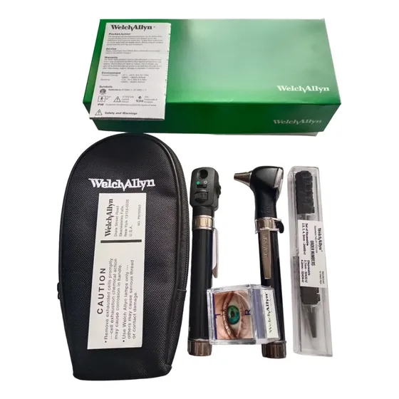 Equipo De Organos Welch Allyn Pocket J De Bombillo Cambiable