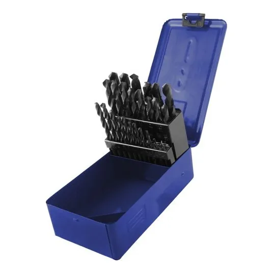 Juego De Brocas Hss 1/16 A 1/2 29pz Toolcraft Tc0485