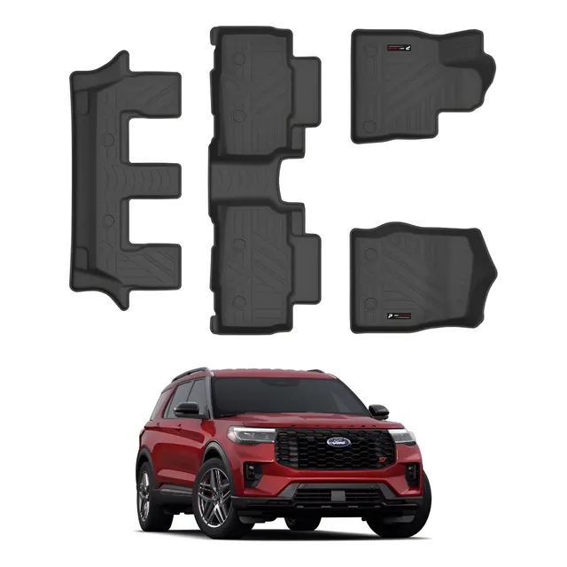 Tapetes Ford Explorer 20- Termoformados 3 Filas Max