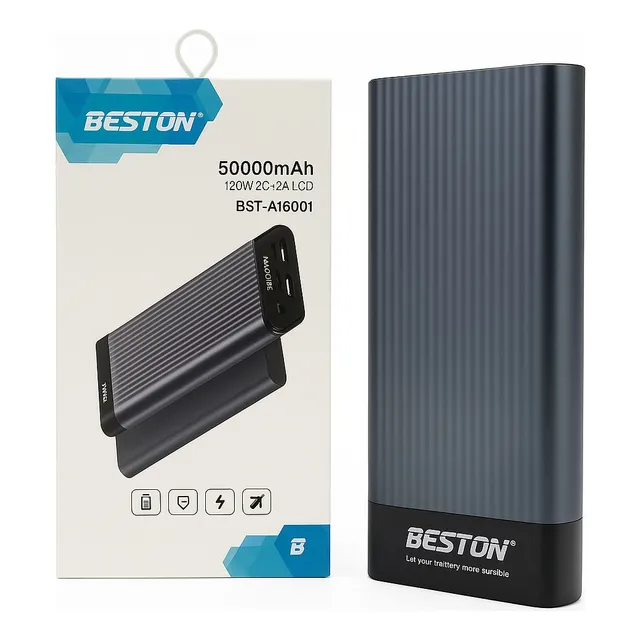 Power Bank 50000 Cargador Portatil 120w Super Carga Rapida