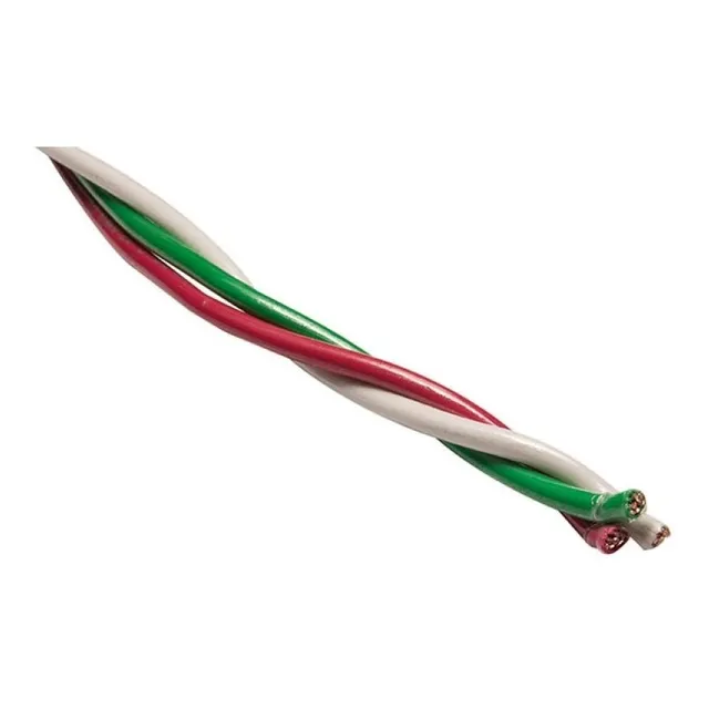 Cable Eléctrico Trenzado 3x12 Awg Cobre 7 Hilos X 20 Metros