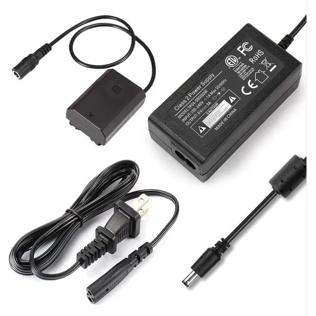 Adaptador De Corriente Np-fz100 Para Sony Zv-e10 Ii, A7c, A1